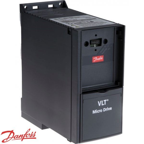 Variador de Frecuencia DANFOSS FC-51 VLT Microdrive - Entrada Monofásica 0,37 kW / 0,5 HP Salida Trifásica 380 V - 132F0002