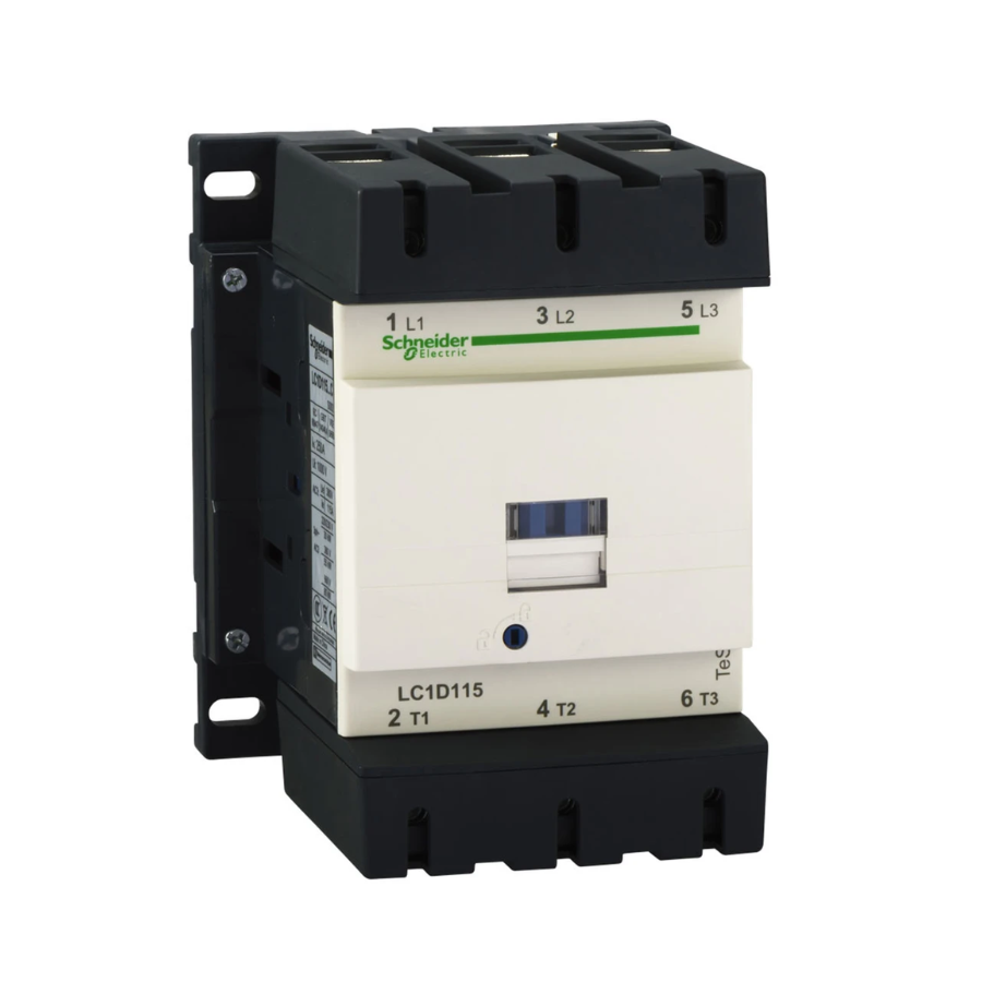 Contactor Tripolar 115A Bobina 220VAC Schneider Electric Tesys LC1D11500M7C