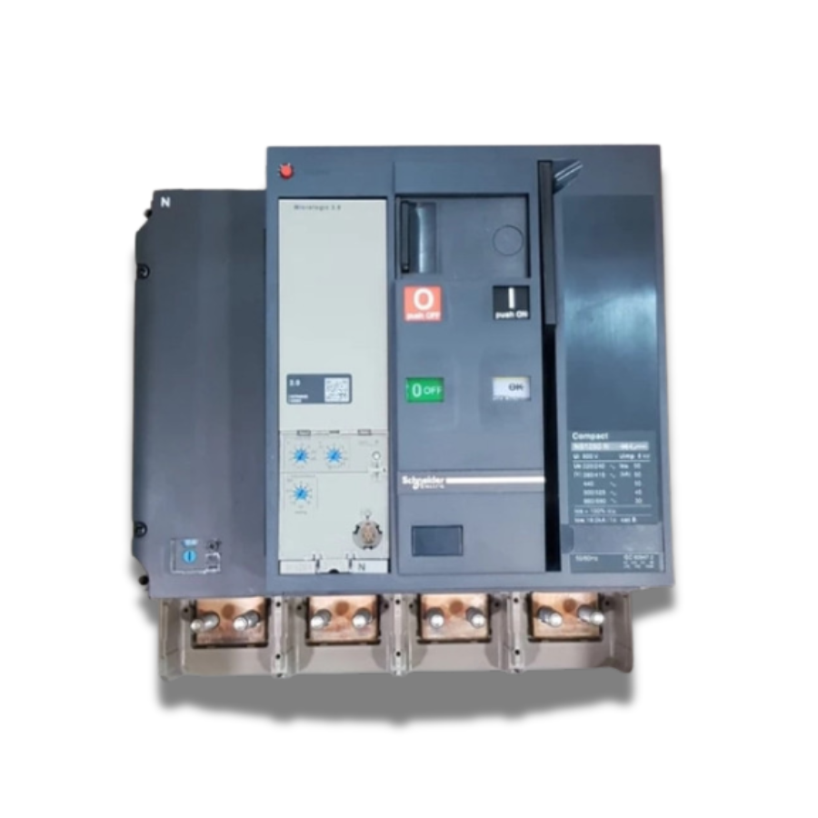 Interruptor Automático Motorizado Micrologic 2.0 Omnipolar 4x640-1600 A 50 kA Regulable Schneider Electric modelo NS