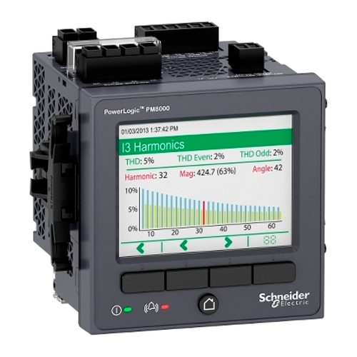 Medidor Schneider PM8000 Cl0.2 - RS485 + Ethernet METSEPM8240
