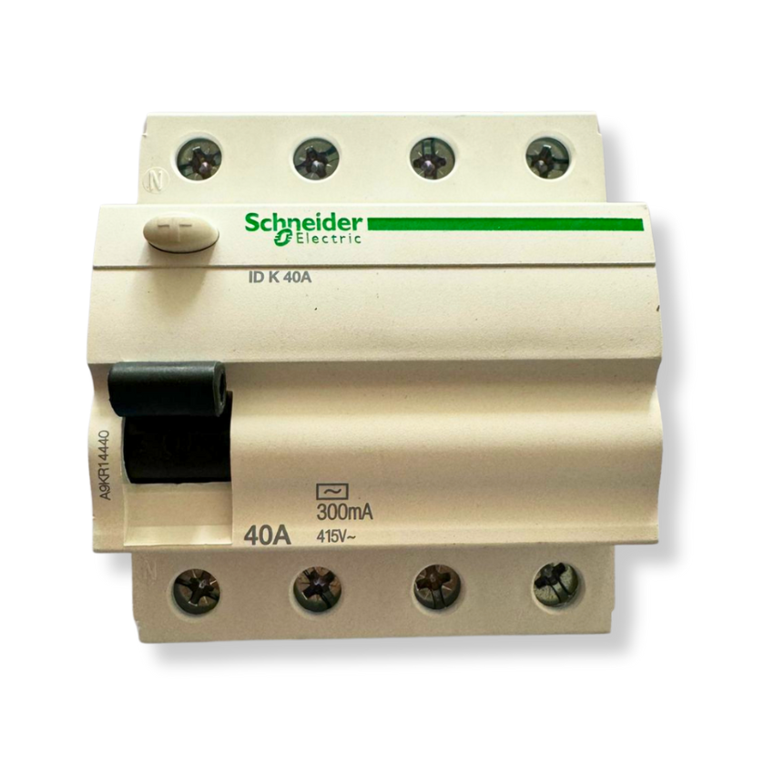 Interruptor Diferencial 4x40A 300mA tipo AC - Schneider Electric Acti9k A9KR14440