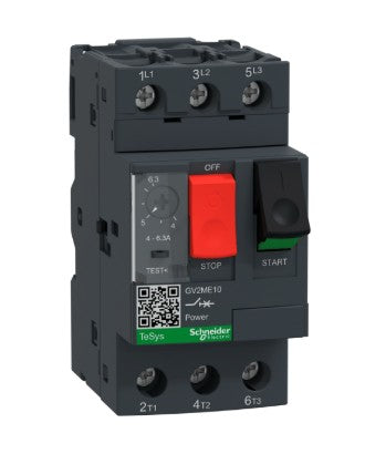 Guardamotor TeSys GV2ME10 (4–6.3 A, 3P, 690 V) Schneider Electric