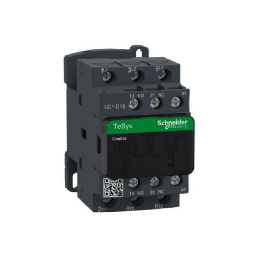 Contactor Tripolar 18A Bobina 220VAC Schneider Electric Tesys LC1D18M7
