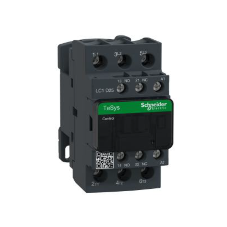 Contactor Tripolar 25A Bobina 220V Schneider Electric Tesys LC1D25M7