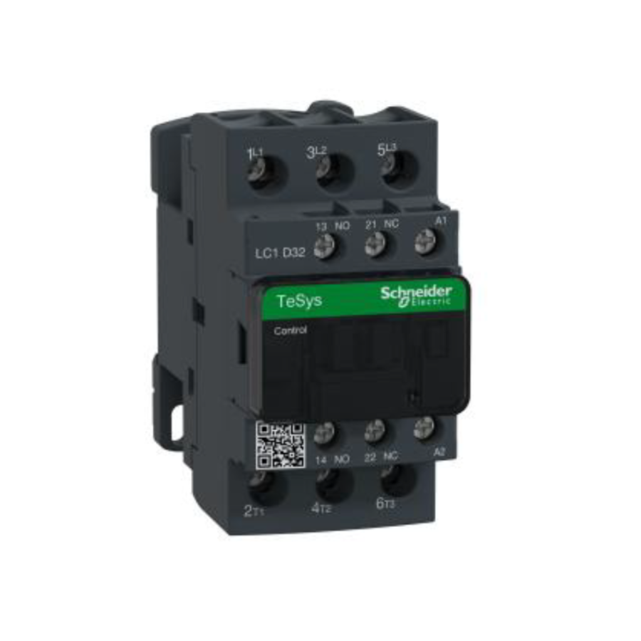 Contactor Tripolar 32A Bobina 220V Schneider Electric Tesys LC1D32M7