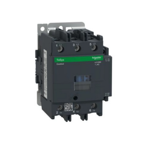 Contactor Tripolar 80A Bobina 110VAC Schneider Electric Tesys LC1D80F7