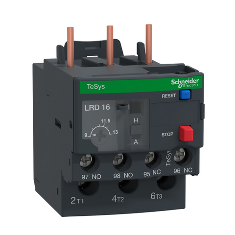 Relé Térmico TeSys LRD16 (9–13 A, Clase 10A) Schneider Electric