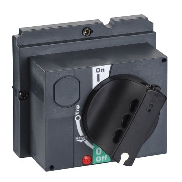 Mando rotativo directo maneta negra NSX100/160/250