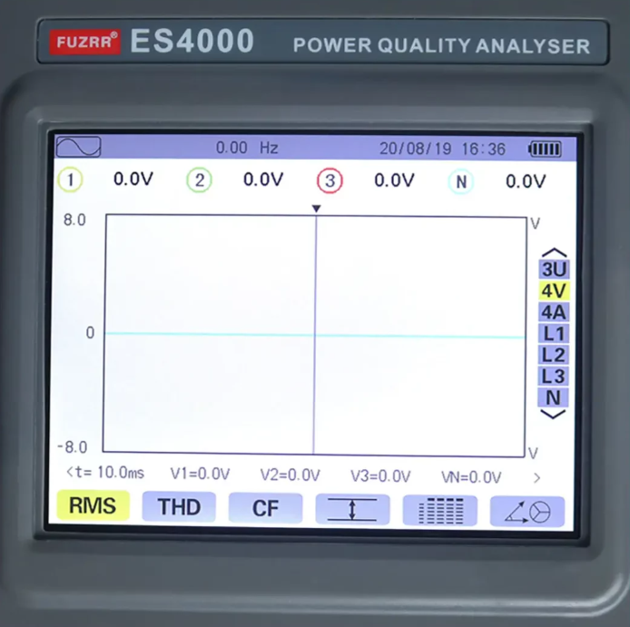 Analizador de Redes Electricas Fuzrr ES4000 - Solución completa de estudio de la Calidad de la Energía Eléctrica