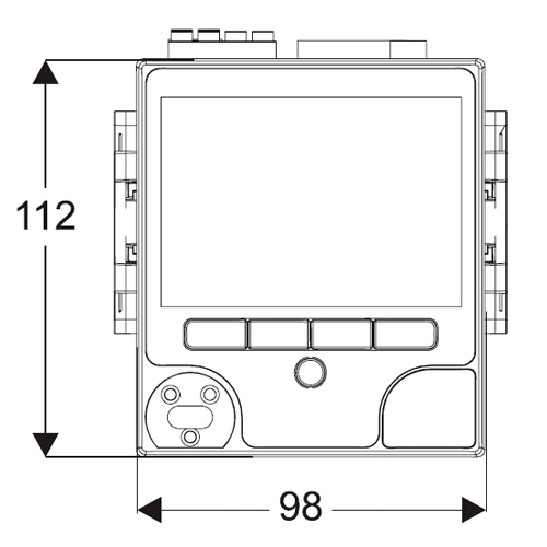 Medidor Schneider PowerLogic ION7400 METSEION7400 (CALIBRADO)