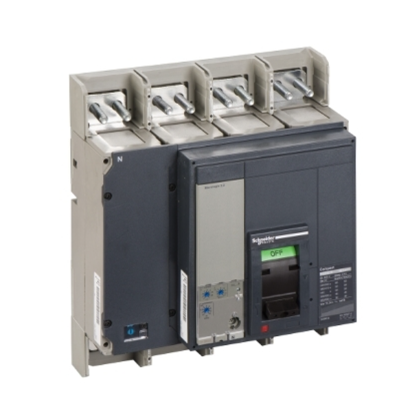 Interruptor Automático Micrologic 2.0 Omnipolar 4x320-800 A 50 kA Regulable Schneider Electric modelo NS